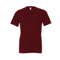 Maroon - Front - Bella + Canvas Adults Unisex Crew Neck T-Shirt