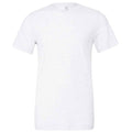 Solid White - Front - Bella + Canvas Adults Unisex Tri-Blend T-Shirt