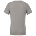 Athletic Grey - Back - Bella + Canvas Adults Unisex Tri-Blend T-Shirt