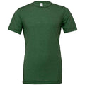 Grass Green - Front - Bella + Canvas Adults Unisex Tri-Blend T-Shirt