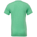 Green - Back - Bella + Canvas Adults Unisex Tri-Blend T-Shirt