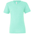 Mint - Front - Bella + Canvas Adults Unisex Tri-Blend T-Shirt