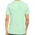 Mint - Back - Bella + Canvas Adults Unisex Tri-Blend T-Shirt