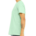 Mint - Side - Bella + Canvas Adults Unisex Tri-Blend T-Shirt