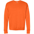 Orange - Front - Bella + Canvas Adults Unisex Drop Shoulder Sweatshirt