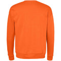 Orange - Back - Bella + Canvas Adults Unisex Drop Shoulder Sweatshirt