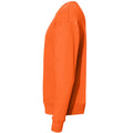 Orange - Side - Bella + Canvas Adults Unisex Drop Shoulder Sweatshirt