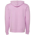 Lilac - Back - Bella + Canvas Adults Unisex Full Zip Hoodie