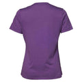 Royal Purple - Back - Bella + Canvas Womens-Ladies Relaxed Jersey T-Shirt