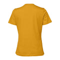 Mustard Yellow - Back - Bella + Canvas Womens-Ladies Relaxed Jersey T-Shirt