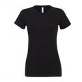 Black - Front - Bella + Canvas Womens-Ladies Relaxed Jersey T-Shirt