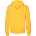 Sunflower - Back - Fruit Of The Loom Adults Unisex Classic Hooded Sweatshirt