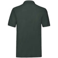 Bottle - Back - Fruit of the Loom Mens Premium Cotton Pique Polo Shirt