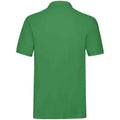 Kelly Green - Back - Fruit of the Loom Mens Premium Cotton Pique Polo Shirt