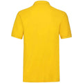 Sunflower - Back - Fruit of the Loom Mens Premium Cotton Pique Polo Shirt