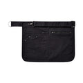 Black - Front - Premier Adults Unisex Metro Utility Hip Apron