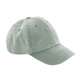 Sage Green - Front - Beechfield Vintage Low Profile Cap