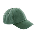 Bottle Green - Front - Beechfield Vintage Low Profile Cap