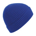 Bright Royal - Front - Beechfield Engineered Knit Ribbed Beanie