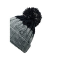 Light Grey-Black - Side - Beechfield Apres Beanie