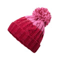 Classic Red-True Pink - Back - Beechfield Apres Beanie