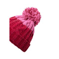 Classic Red-True Pink - Side - Beechfield Apres Beanie