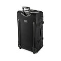 Black - Back - BagBase Escape Check-In Wheelie Bag