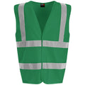 Kelly Green - Front - PRO RTX High Visibility Unisex Waistcoat