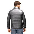 Seal Grey-Black - Side - Regatta Professional Mens Firedown Insulated Jacket