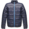 Navy-French Blue - Front - Regatta Professional Mens Firedown Insulated Jacket