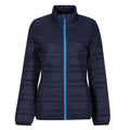 Navy-French Blue - Front - Regatta Professional Ladies-Womens Firedown Insulated Jacket