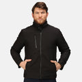Black - Back - Regatta Professional Mens Bifrost Insulated Soft Shell Jacket