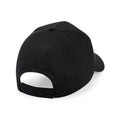 Black - Back - Beechfield Unisex Ultimate 6 Panel Cap