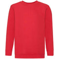 Red - Front - Fruit of the Loom Kids-Childrens Classic Drop Shoulder Sweatshirt