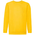 Sunflower - Front - Fruit of the Loom Kids-Childrens Classic Drop Shoulder Sweatshirt