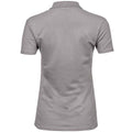 Stone - Back - Tee Jays Womens-Ladies Luxury Stretch Polo Shirt