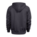 Dark Grey - Back - Tee Jays Mens Fashion Zip Hooded Sweatshirt