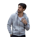 Heather Grey - Lifestyle - Tee Jays Mens Fashion Zip Hooded Sweatshirt