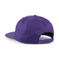 Purple - Front - Beechfield Unisex Adult Snapback Cap