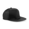 Black - Back - Beechfield Unisex Adult Snapback Cap