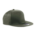 Olive Green - Front - Beechfield Unisex Adult Snapback Cap