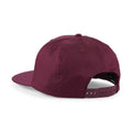 Burgundy - Front - Beechfield Unisex Adult Snapback Cap