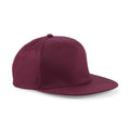 Burgundy - Back - Beechfield Unisex Adult Snapback Cap