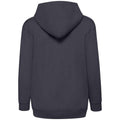 Deep Navy - Side - Fruit Of The Loom Childrens-Kids Hooded Sweatshirt