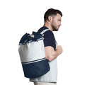 Navy-Off White - Lifestyle - Quadra 30L Duffle Bag