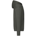 Light Graphite - Front - Fruit of the Loom Mens Hooded Sweatshirt