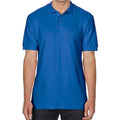 Royal Blue - Back - Gildan Mens Double Piqué Polo Shirt