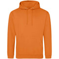 Orange Crush - Front - Awdis Unisex Adult College Hoodie