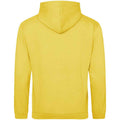 Sun Yellow - Front - Awdis Unisex Adult College Hoodie