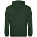 Forest Green - Front - Awdis Unisex Adult College Hoodie